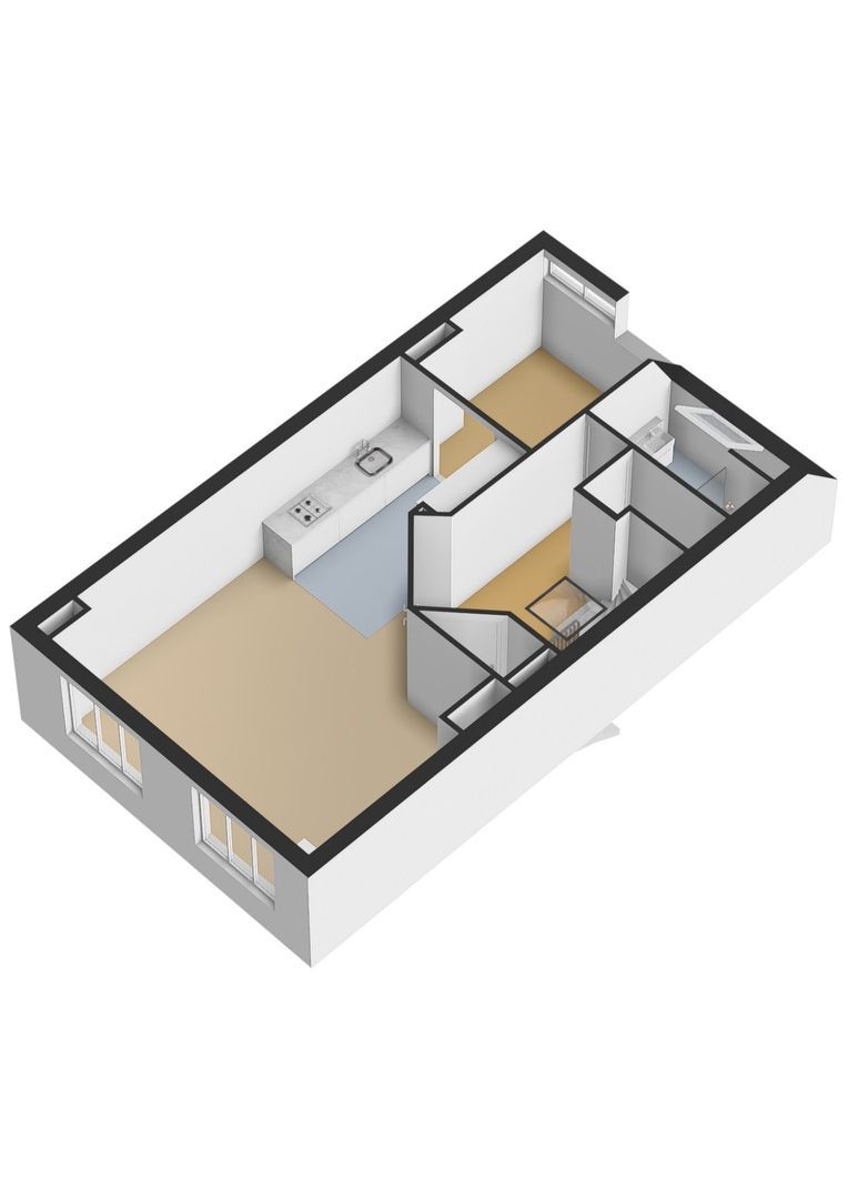 Michelangelostraat 81 3, Amsterdam plattegrond-1
