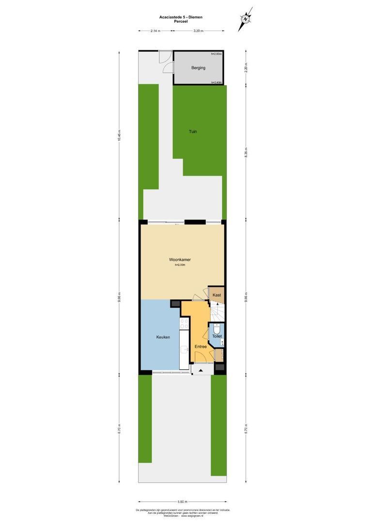 Acaciastede 5, Diemen plattegrond-9