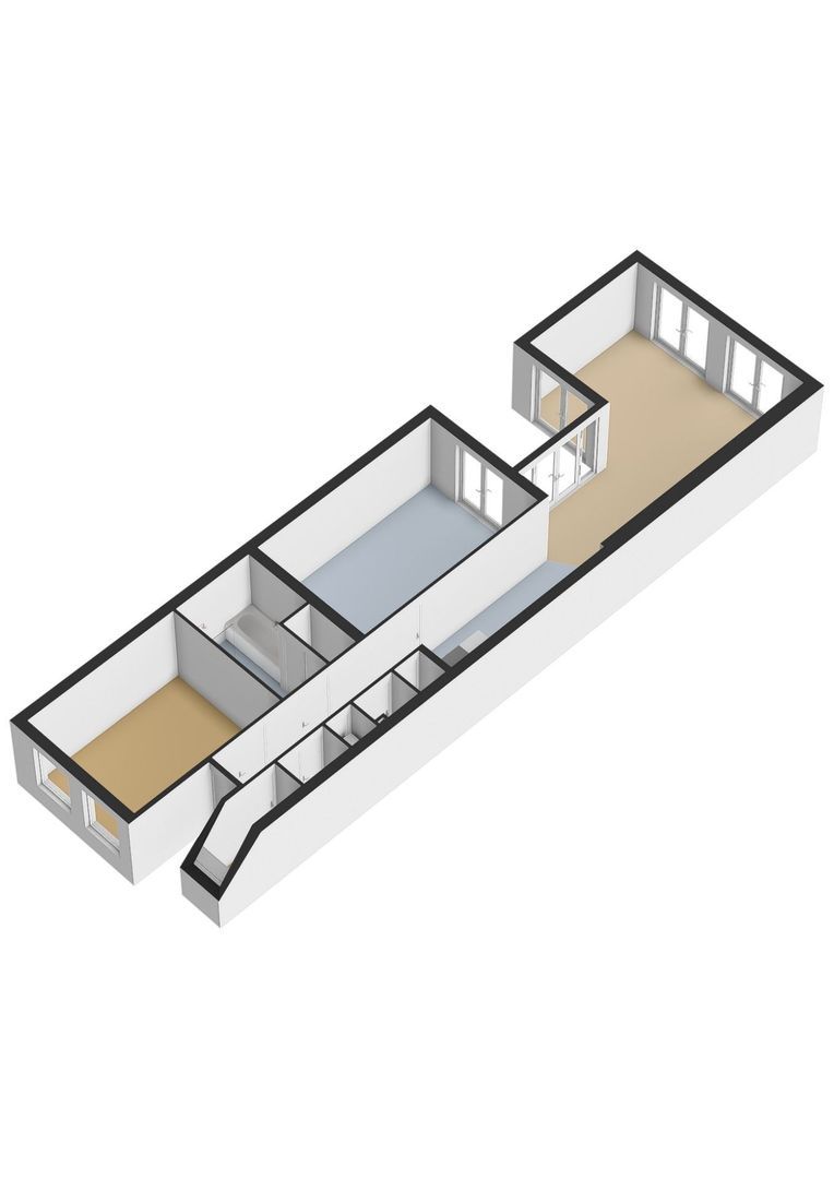 Eerste Jan Steenstraat 112 H, Amsterdam plattegrond-0