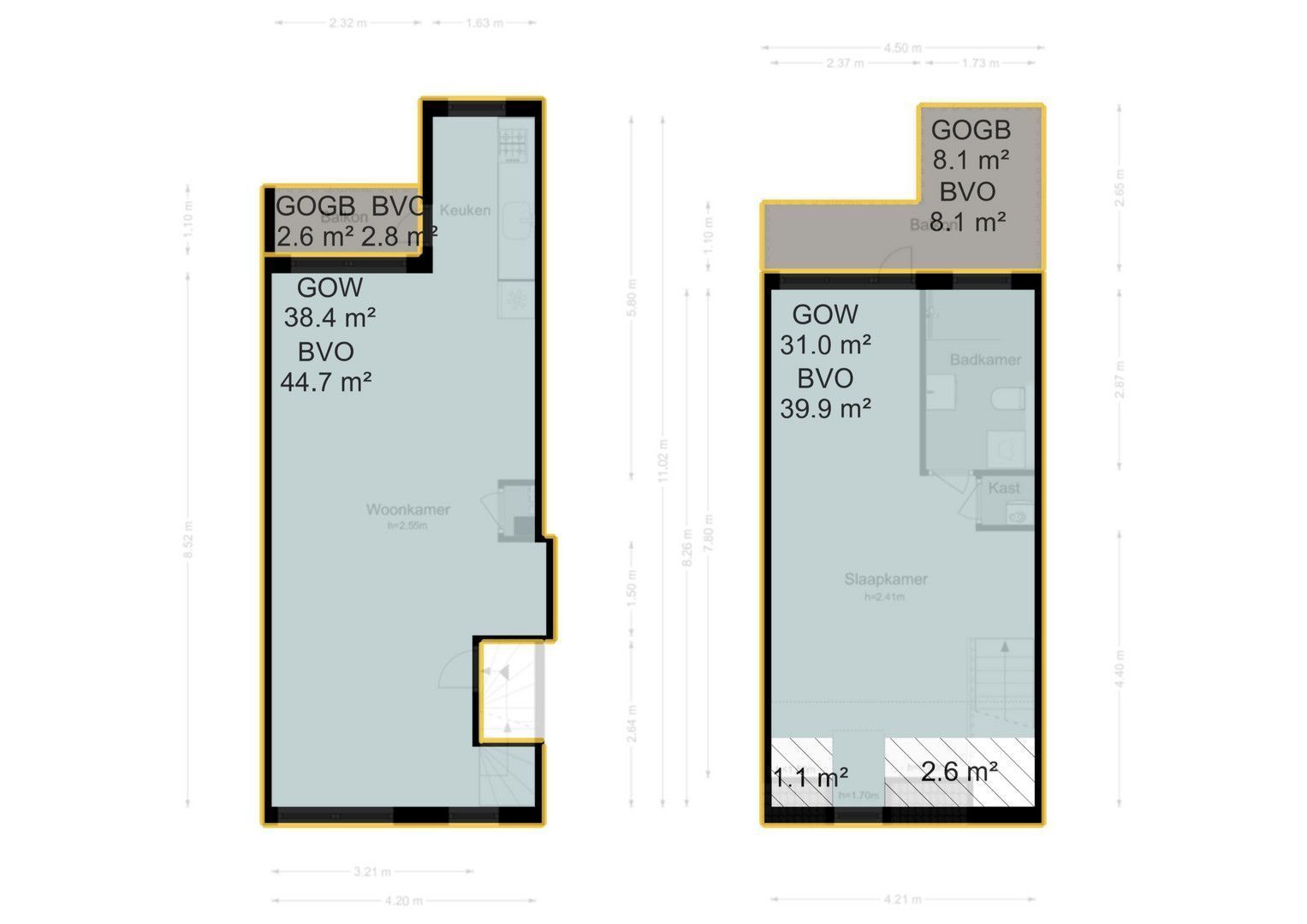 Van Rappardstraat 11 3, Amsterdam plattegrond-3