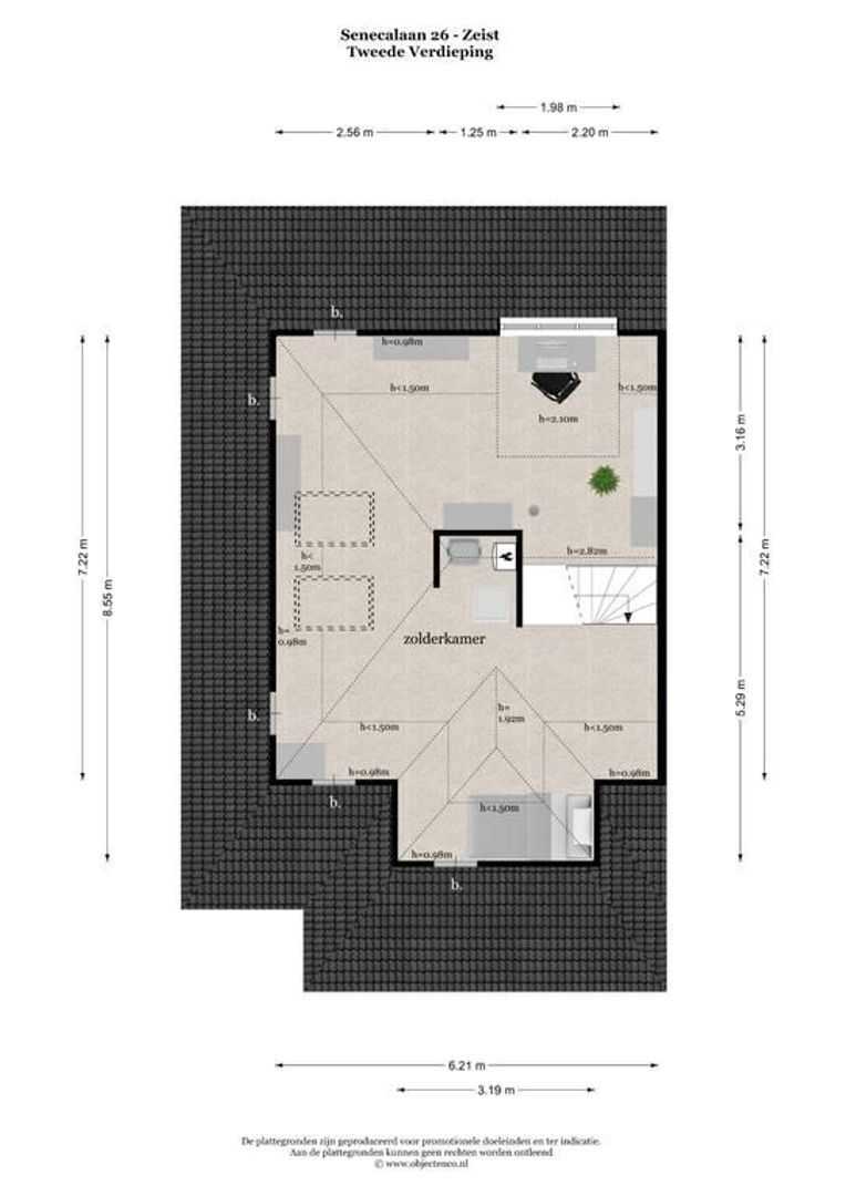 Senecalaan 26, Zeist plattegrond-10