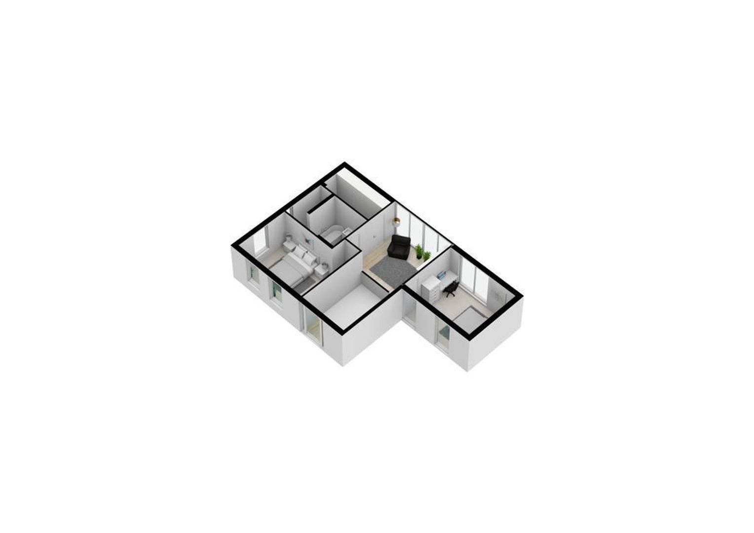 Noordenseweg 60 D, Nieuwkoop plattegrond-3