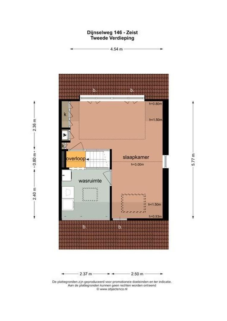 Dijnselweg 146, Zeist plattegrond-3