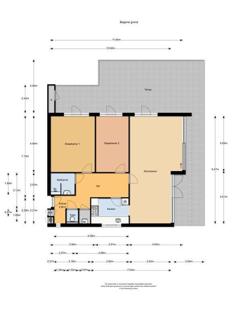 Boulevard 22 3, Zeist plattegrond-0