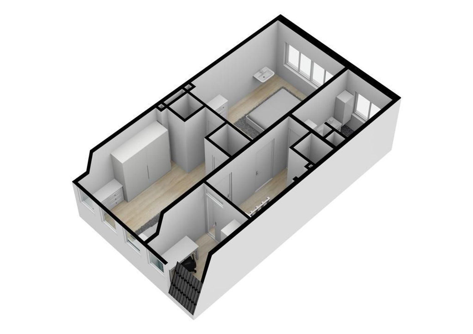 Pieter Nieuwlandstraat 13 BIS, Utrecht plattegrond-3