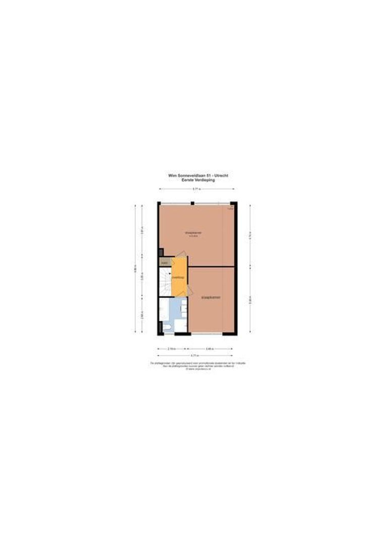 Wim Sonneveldlaan 51, Utrecht plattegrond-2