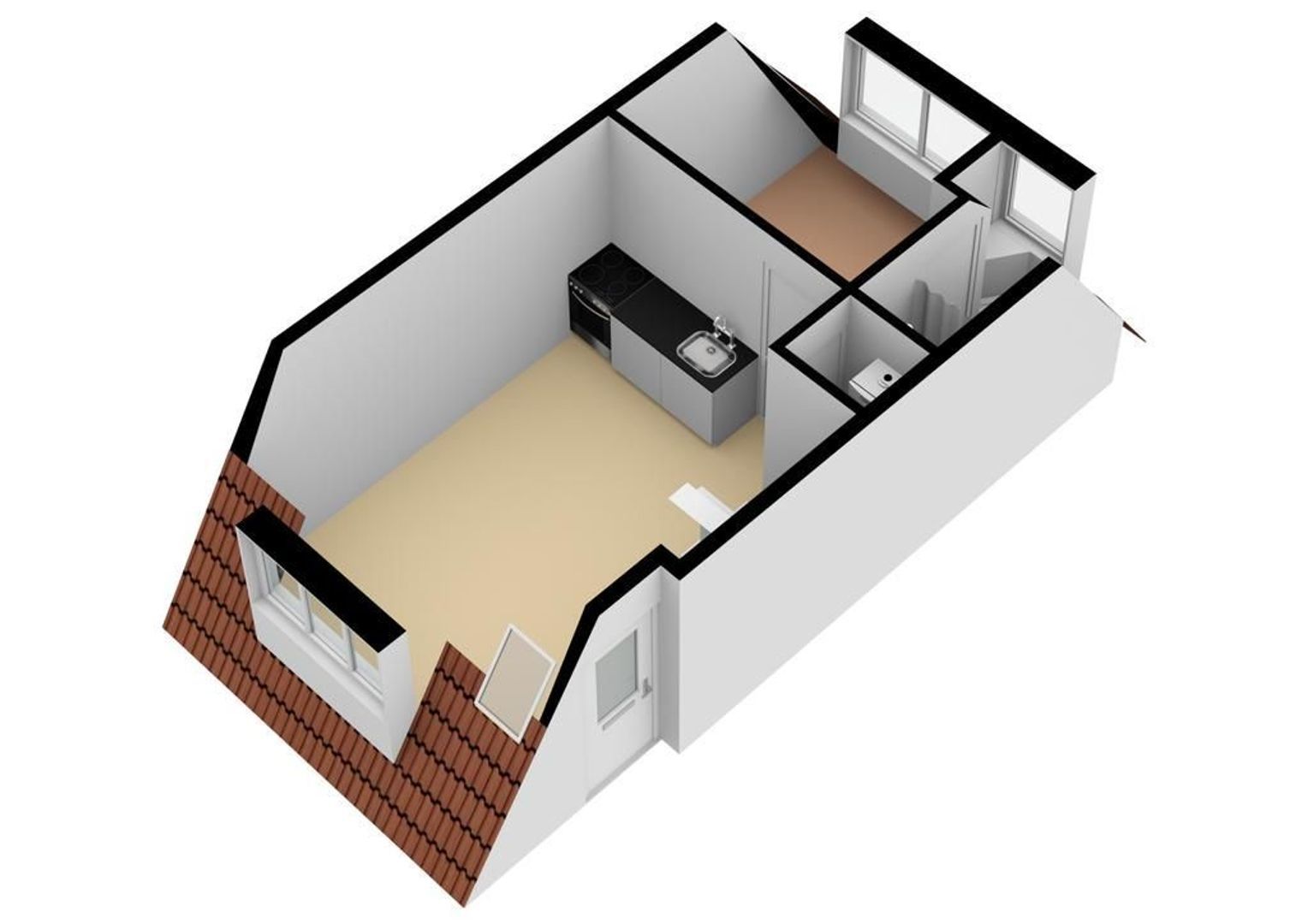 Orchideestraat 29 B, Utrecht plattegrond-1