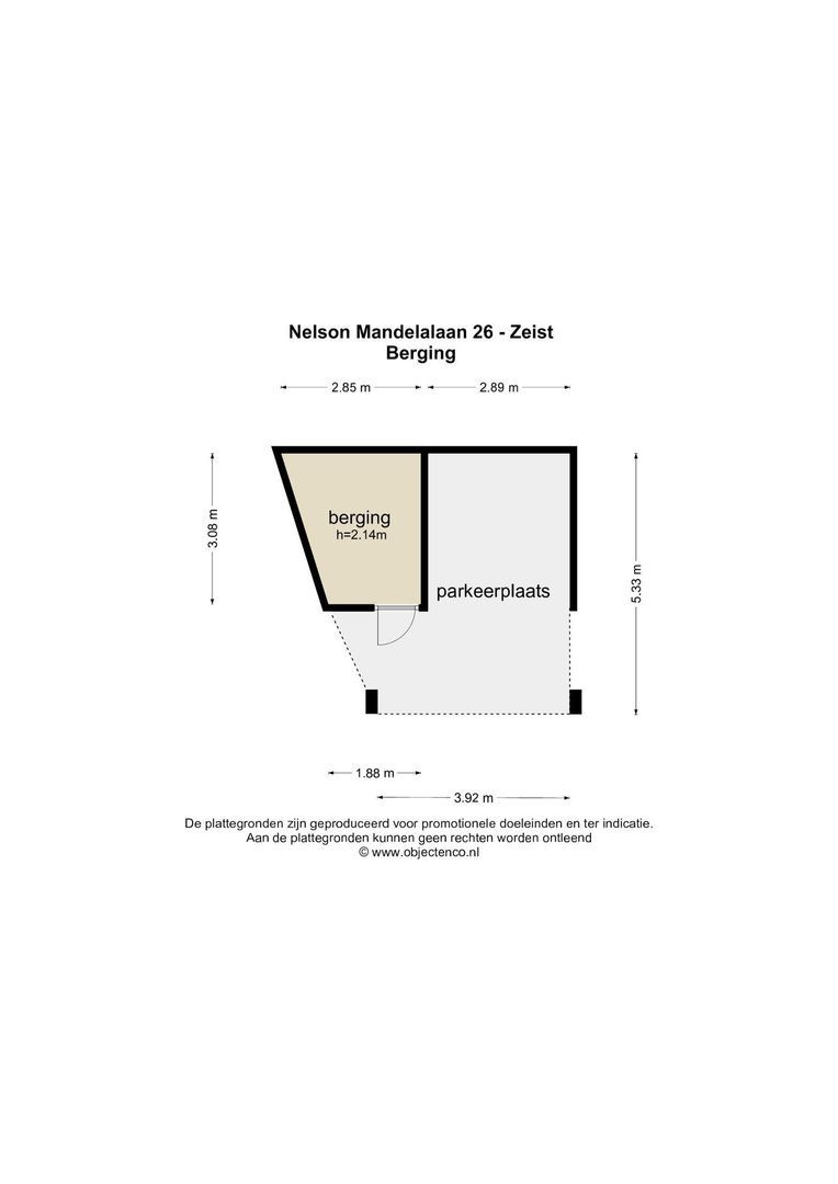 Nelson Mandelalaan 26, Zeist plattegrond-3