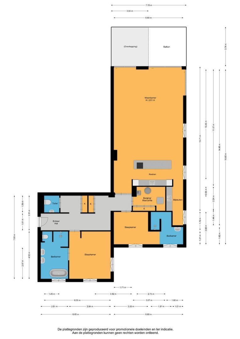 Oud-Loosdrechtsedijk 203 c, Loosdrecht plattegrond-0