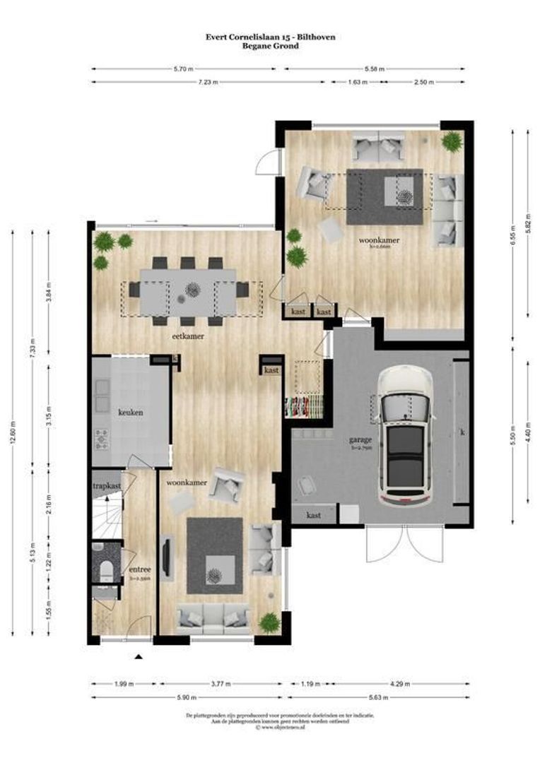 Evert Cornelislaan 15, Bilthoven plattegrond-0
