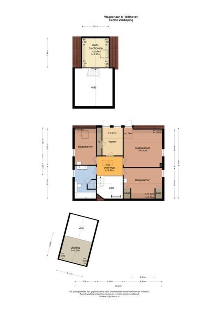 Wagnerlaan 6, Bilthoven plattegrond-2