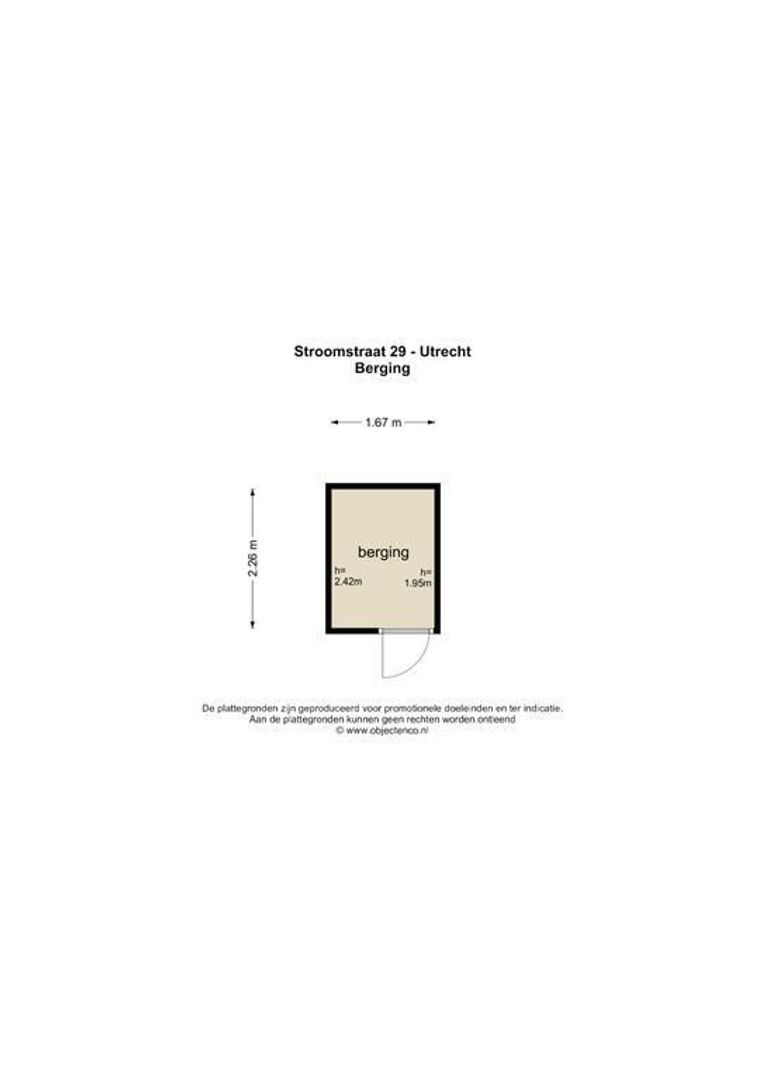 Stroomstraat 29, Utrecht plattegrond-2