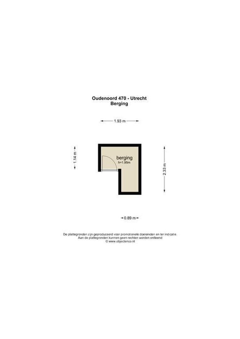 Oudenoord 470, Utrecht plattegrond-4