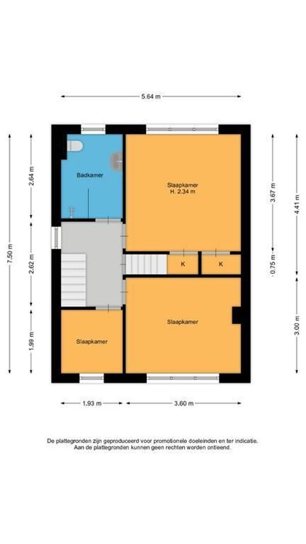 Nooitgedacht 15, Zeist plattegrond-1
