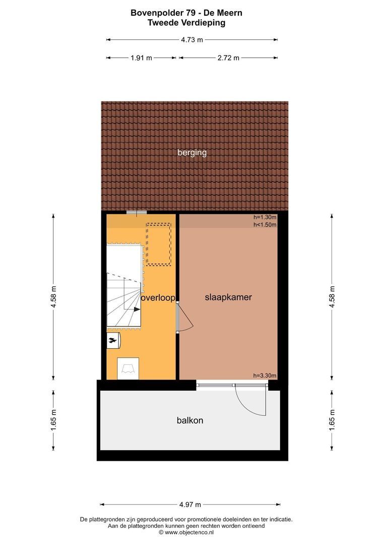 Bovenpolder 79, De Meern plattegrond-4