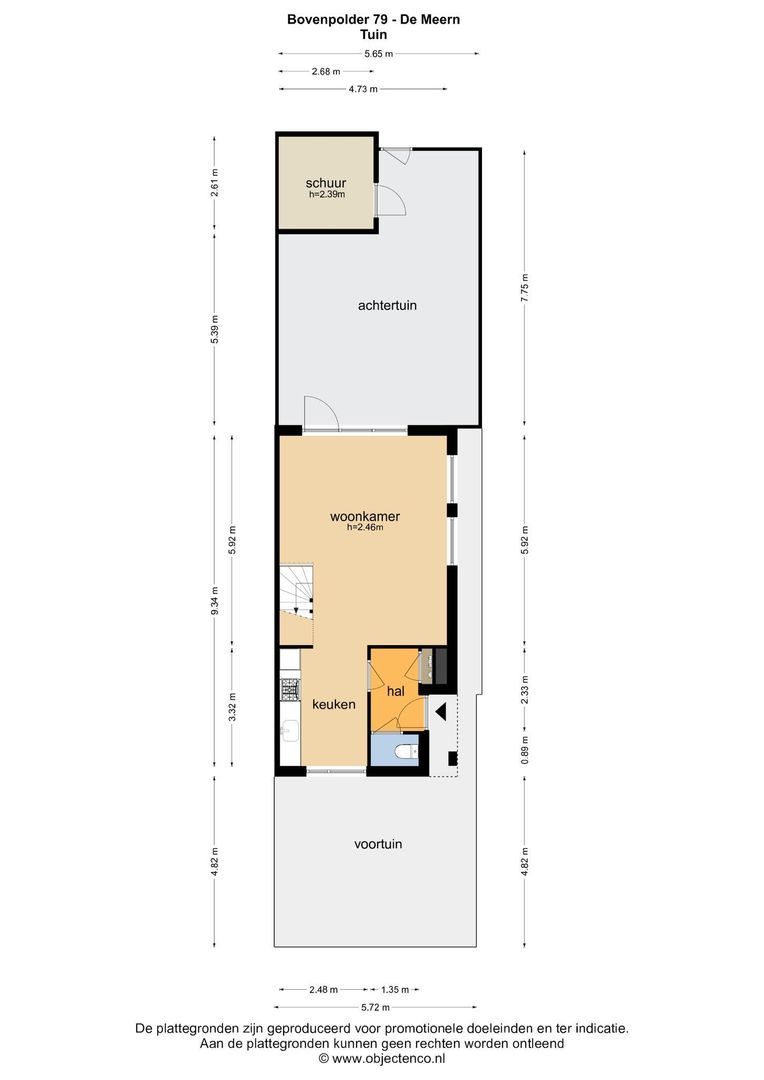 Bovenpolder 79, De Meern plattegrond-8