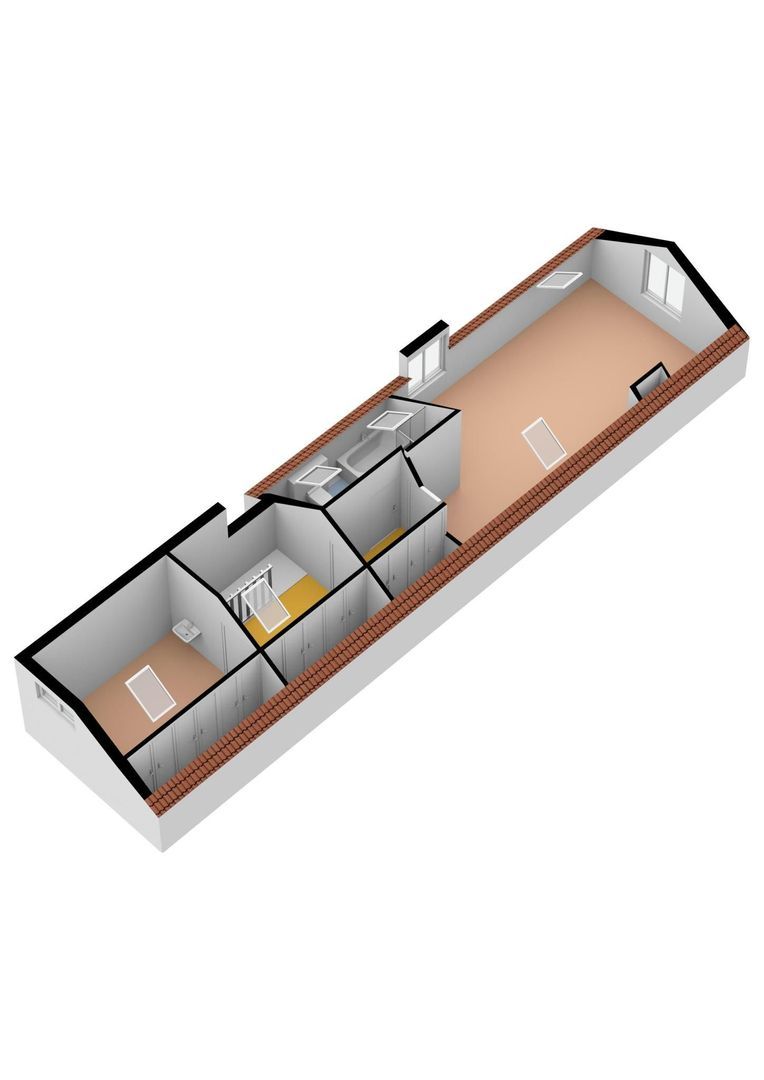 Brigittenstraat 15 C, Utrecht plattegrond-3
