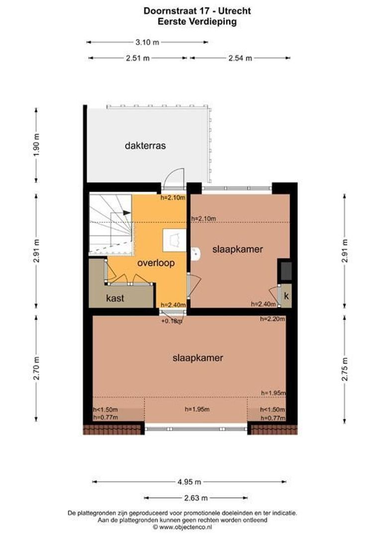 Doornstraat 17, Utrecht plattegrond-2
