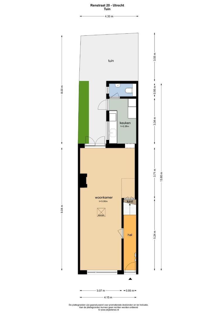 Renstraat 20, Utrecht plattegrond-8