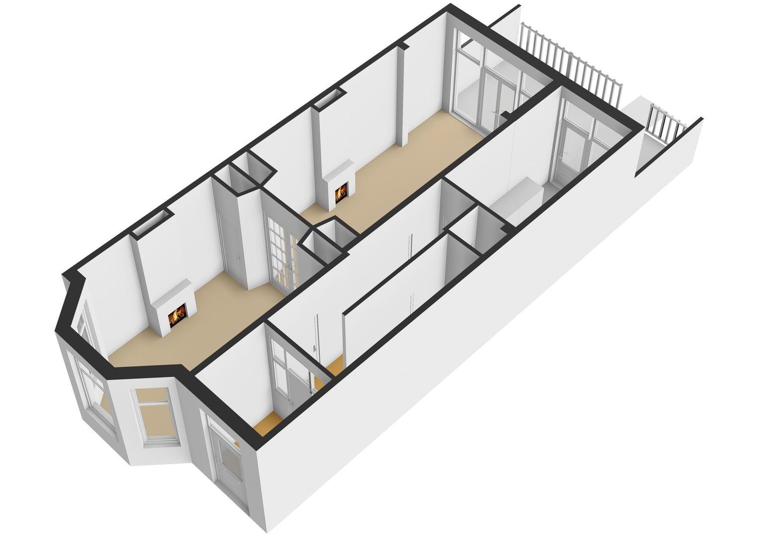 Nassaustraat 9, Utrecht plattegrond-2