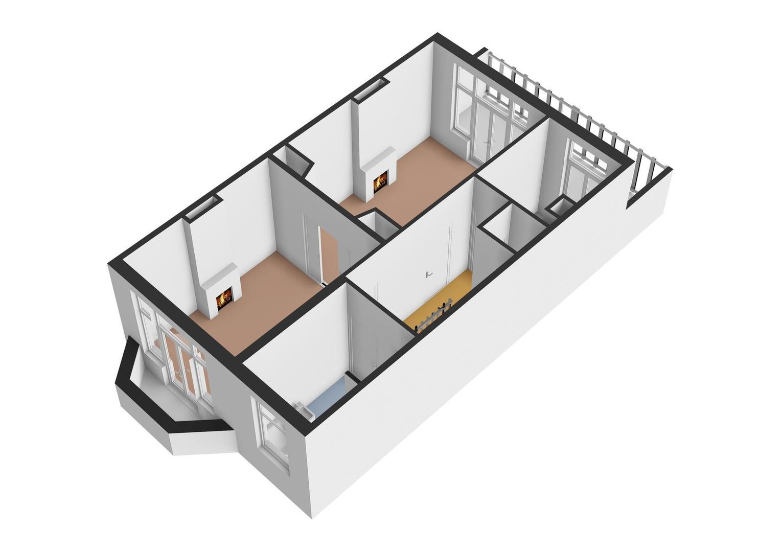 Nassaustraat 9, Utrecht plattegrond-4