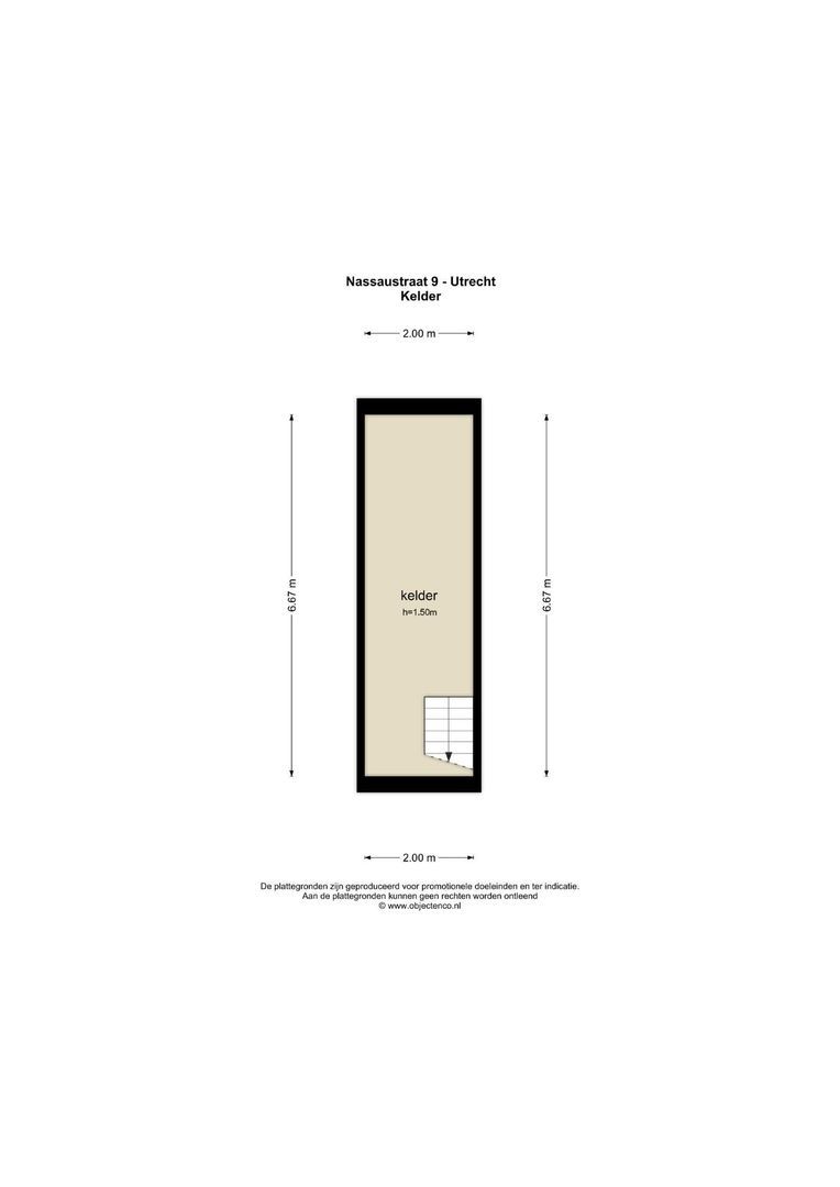 Nassaustraat 9, Utrecht plattegrond-9