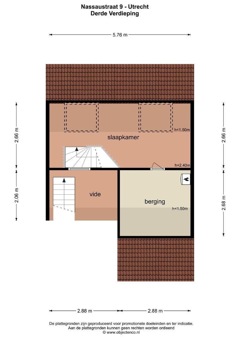 Nassaustraat 9, Utrecht plattegrond-7