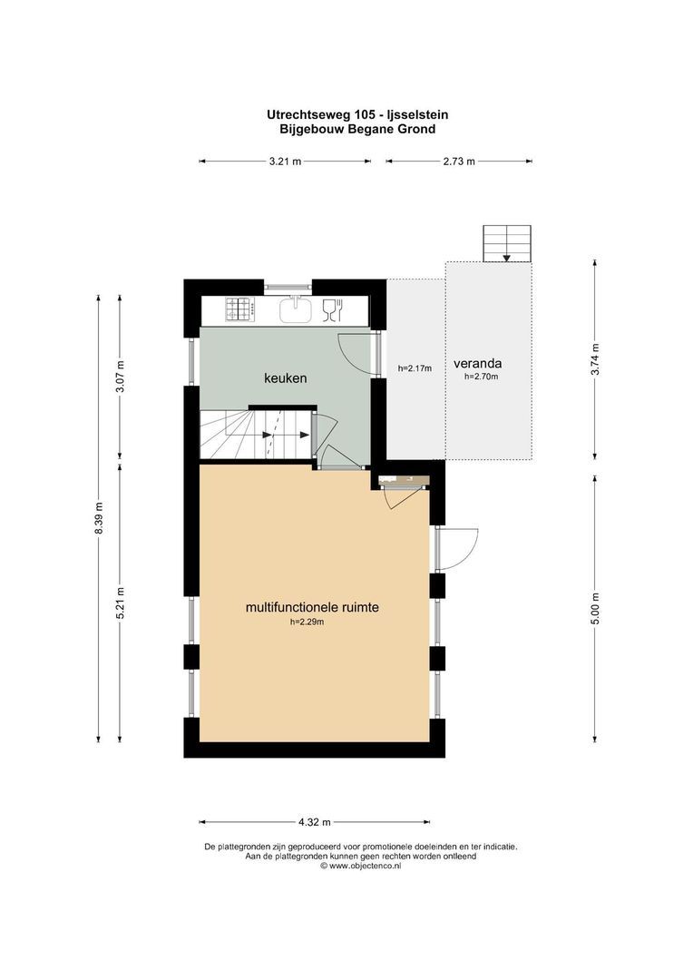 Utrechtseweg 105, Ijsselstein plattegrond-10