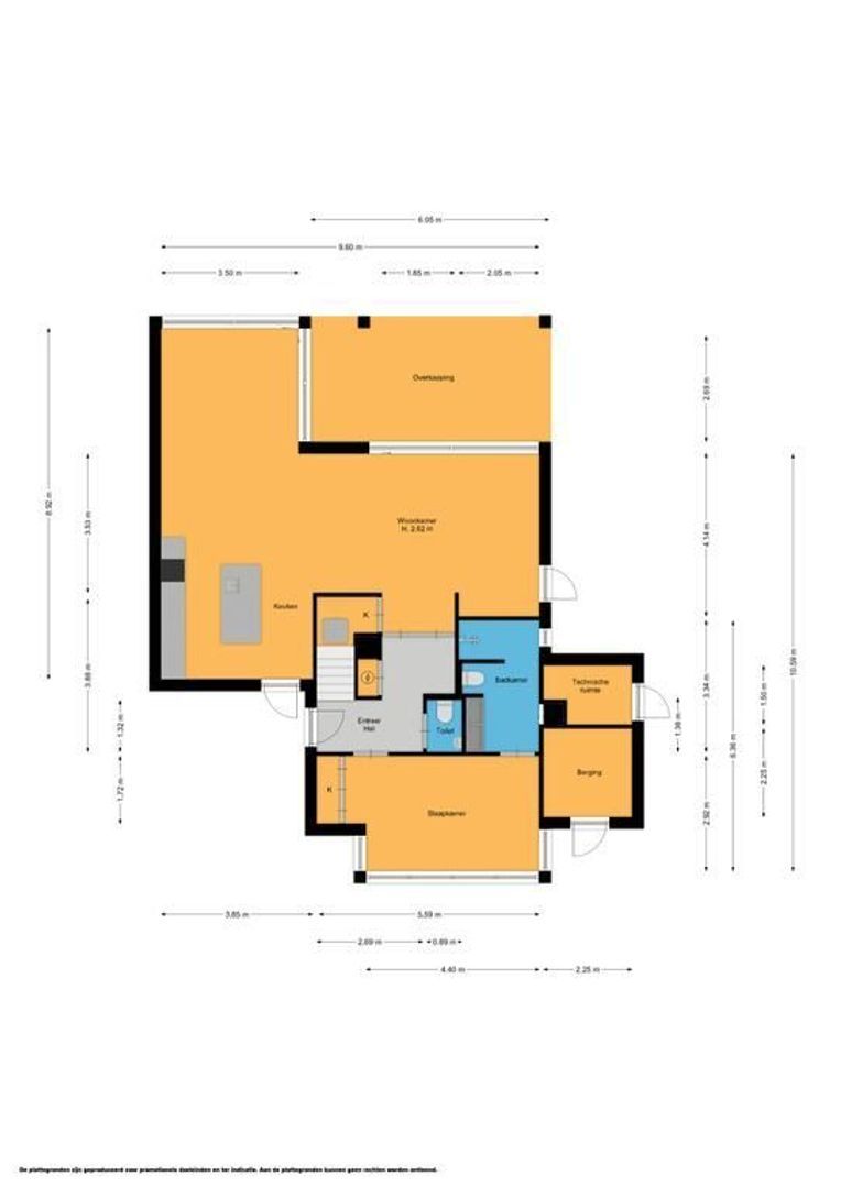 Oud-Loosdrechtsedijk 205 a, Loosdrecht plattegrond-0