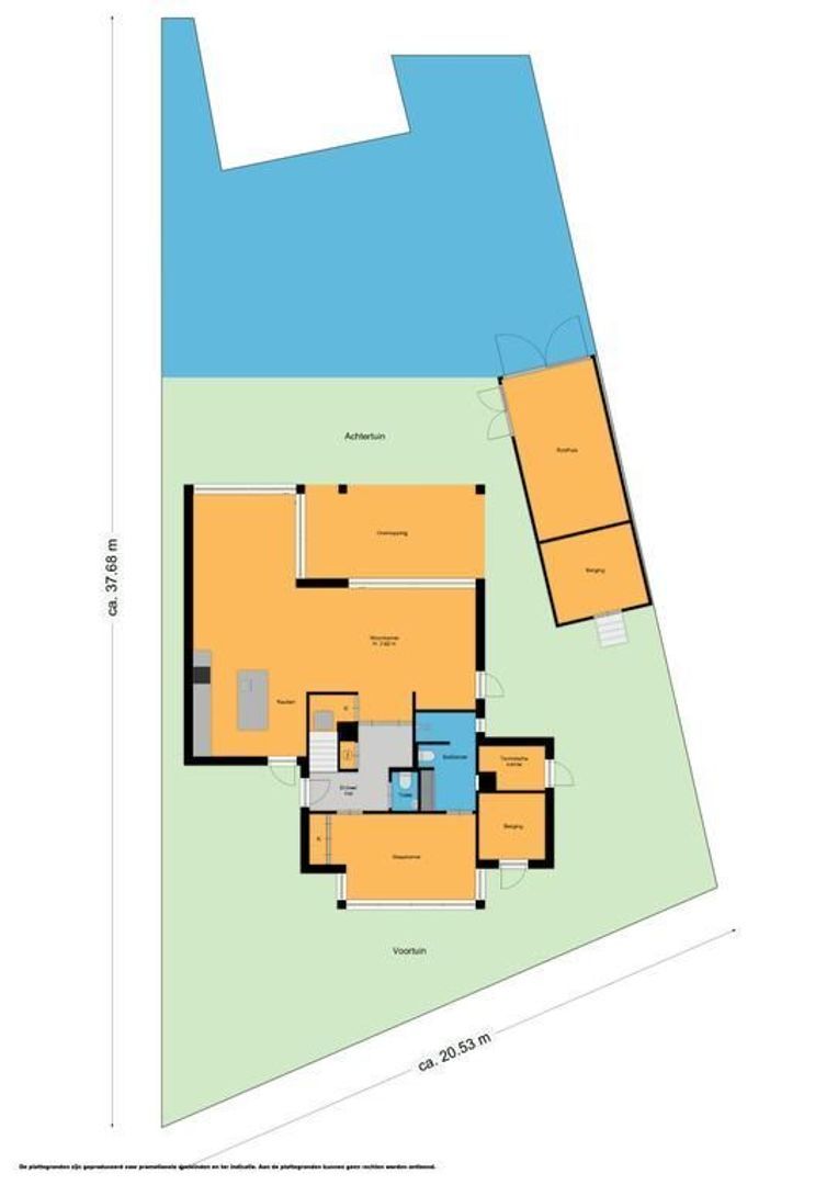 Oud-Loosdrechtsedijk 205 a, Loosdrecht plattegrond-3