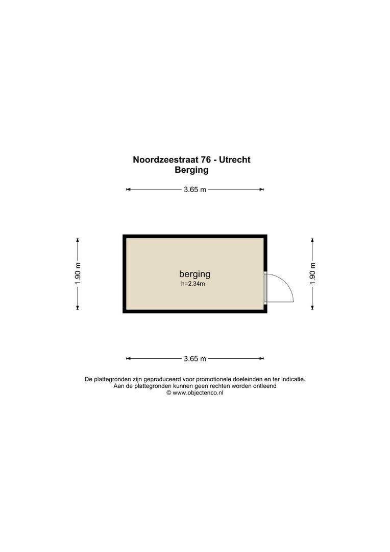 Noordzeestraat 76, Utrecht plattegrond-10