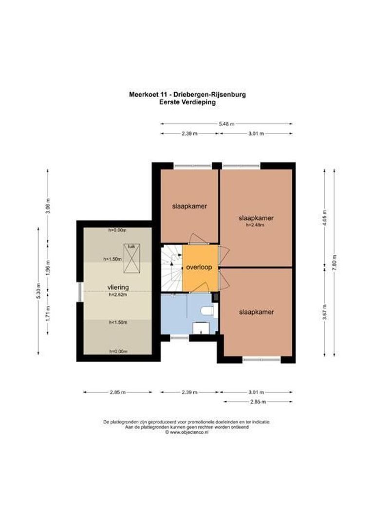 Meerkoet 11, Driebergen-Rijsenburg plattegrond-2