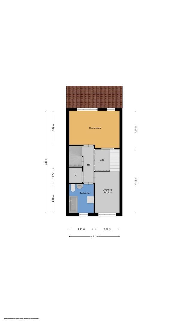 Iepenlaan 119, Bilthoven plattegrond-1