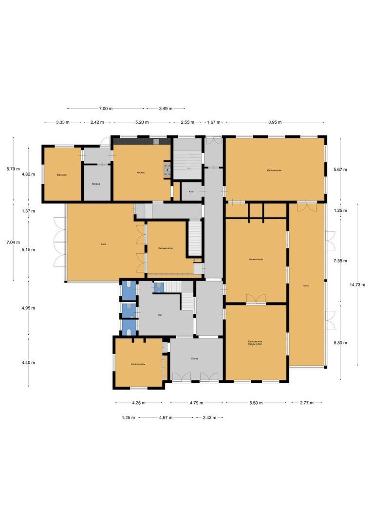 Groenekanseweg 85, Groenekan plattegrond-0