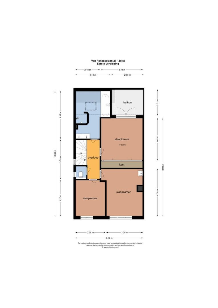 Van Renesselaan 27, Zeist plattegrond-2
