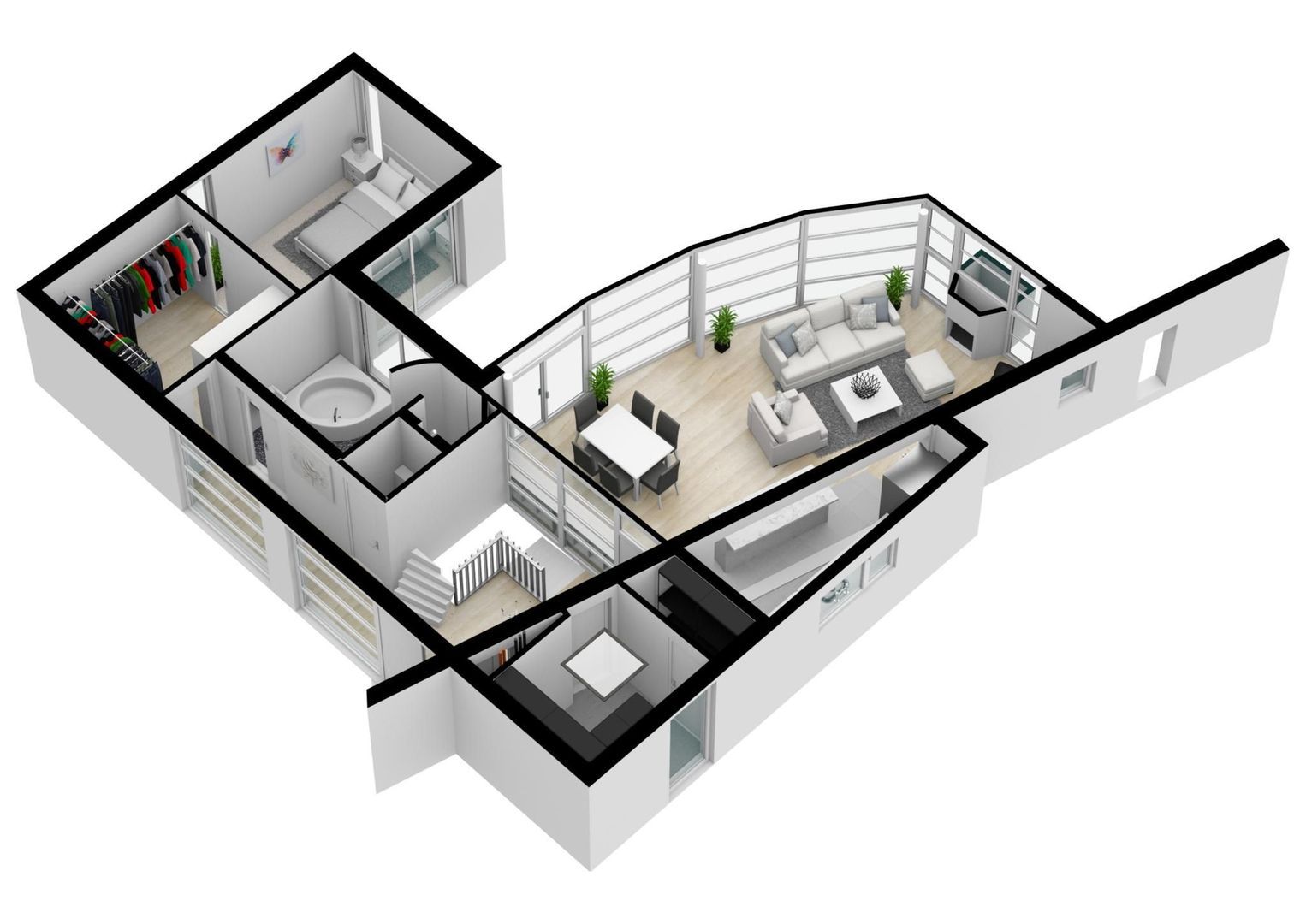 Groote Waard 3, De Meern plattegrond-1