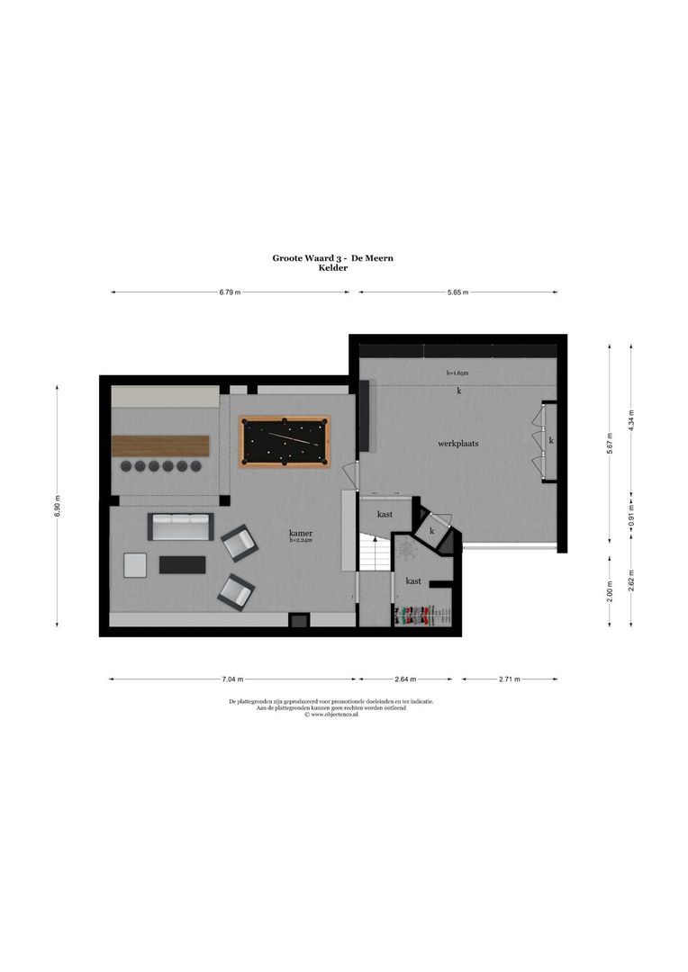 Groote Waard 3, De Meern plattegrond-4