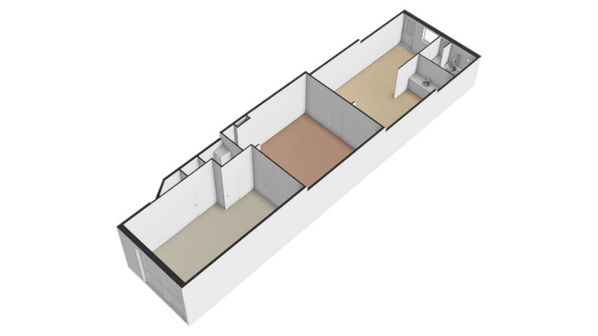Keizersgracht 13 BS, Utrecht plattegrond-1