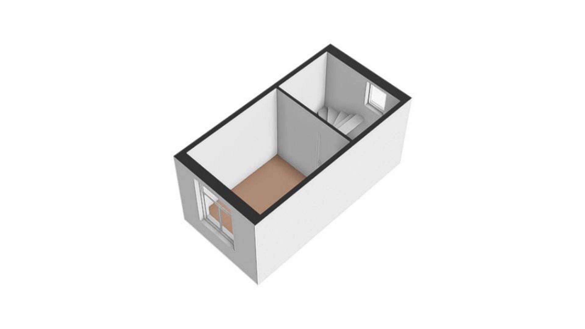 St.-Bonifaciusstraat 1 B, Utrecht plattegrond-3