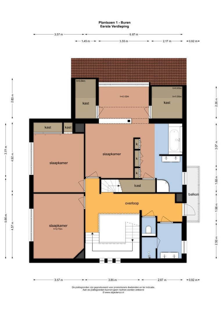 Plantsoen 1, Buren plattegrond-3