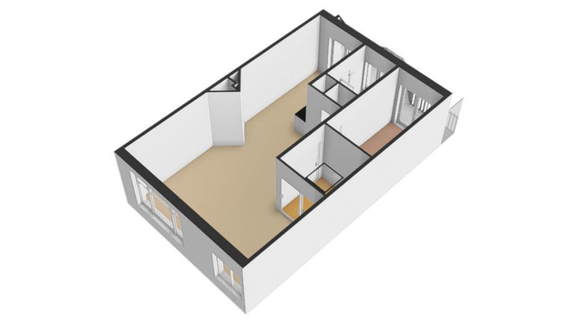 Nieuwravenstraat 9 BSA, Utrecht plattegrond-1