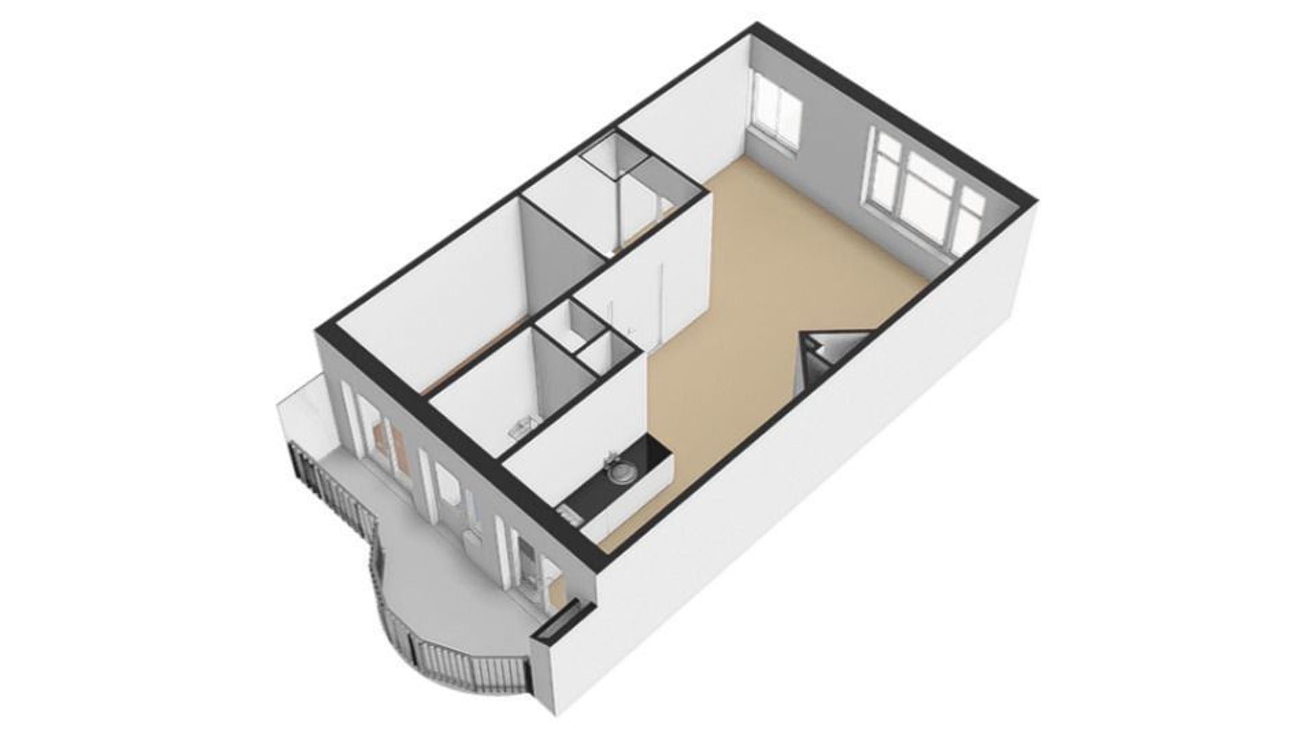 Nieuwravenstraat 9 BSA, Utrecht plattegrond-2