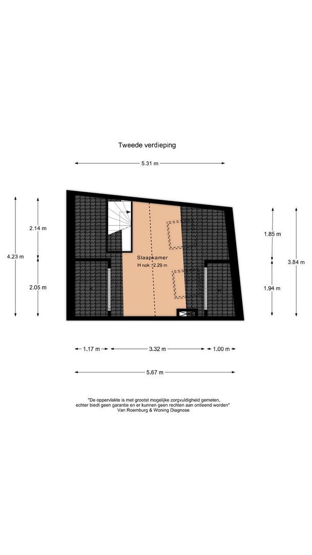 Wolvenstraat 21, Utrecht plattegrond-6