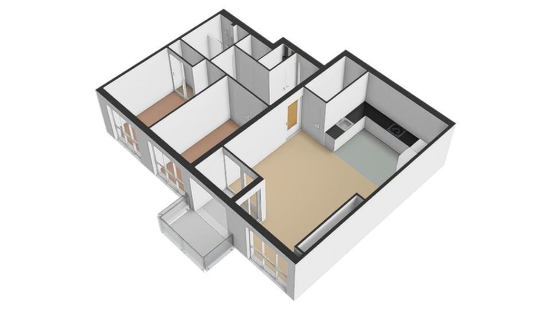 Jongeneelwerf 3, Utrecht plattegrond-2