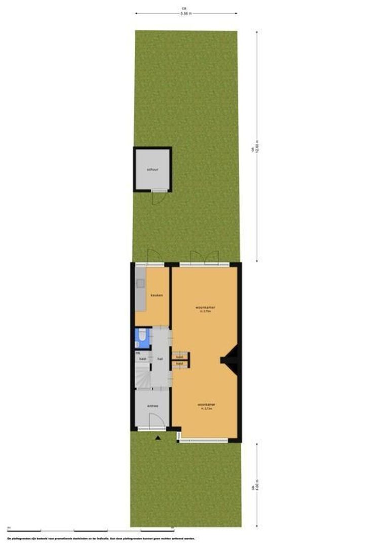 Prof. van Bemmelenlaan 28, Utrecht plattegrond-0