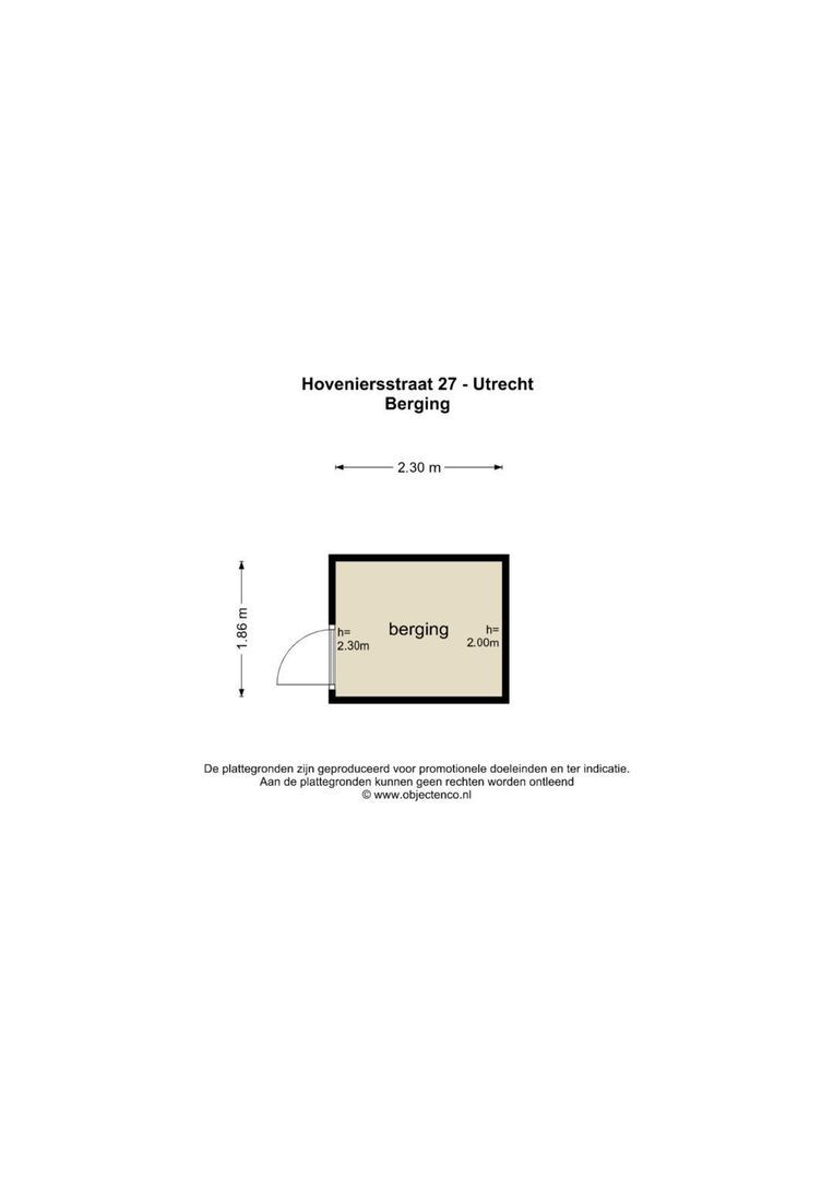 Hoveniersstraat 27, Utrecht plattegrond-7