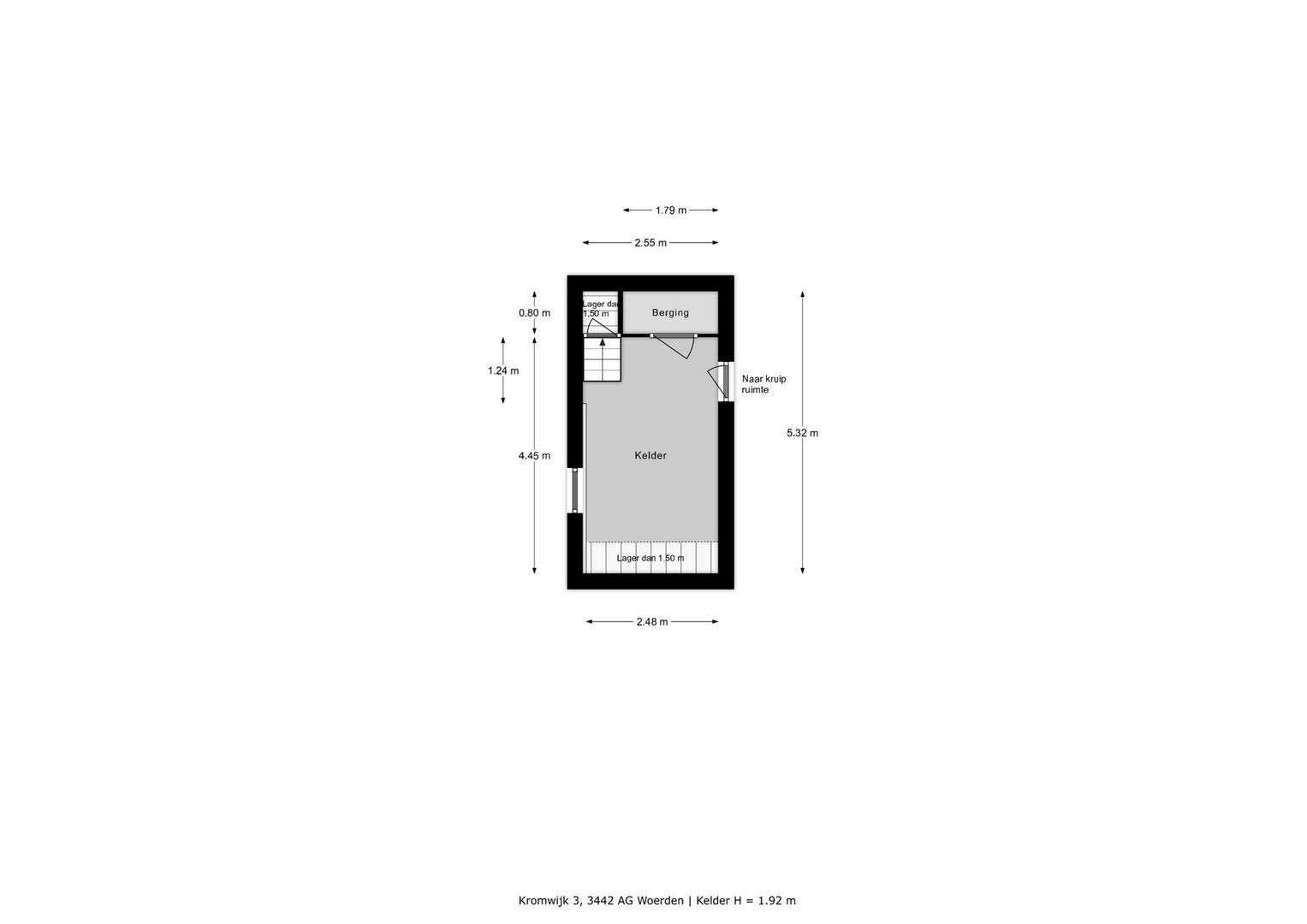Kromwijk 3, Woerden plattegrond-4