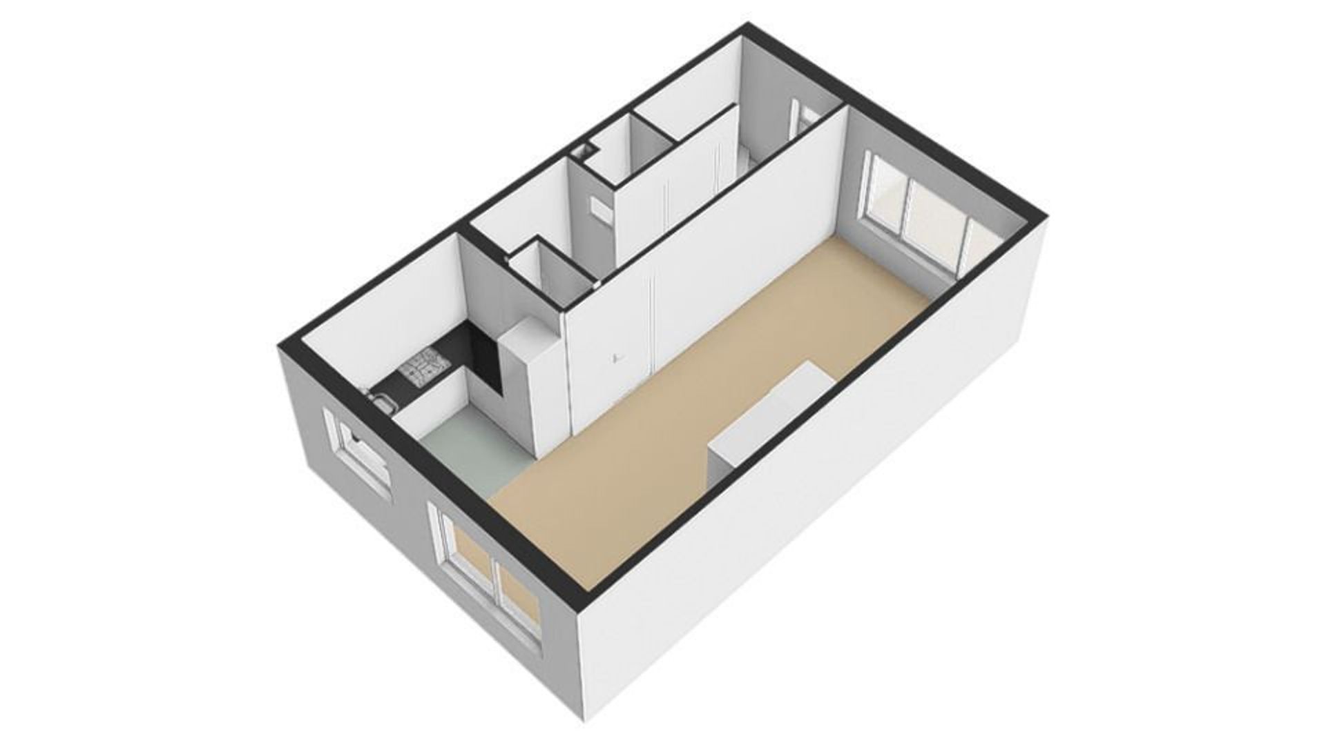 Van der Mondestraat 62 BS, Utrecht plattegrond-2