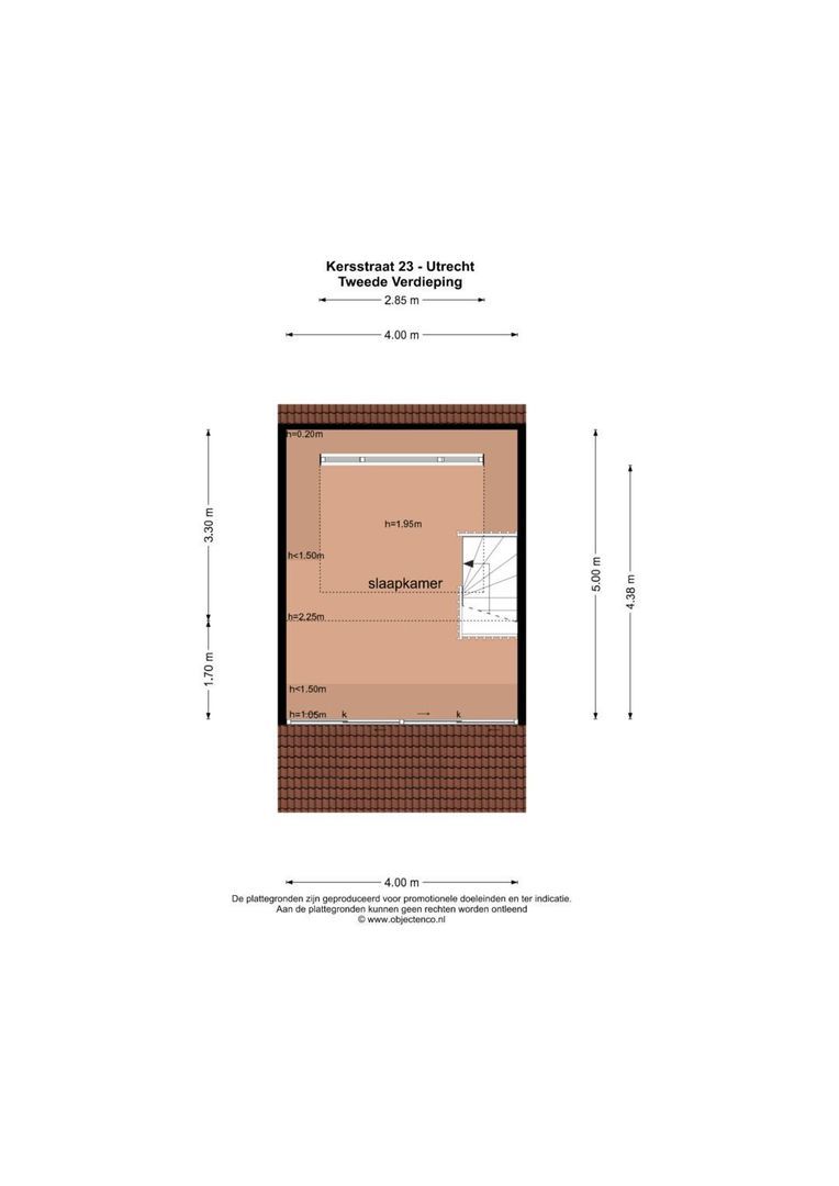 Kersstraat 23, Utrecht plattegrond-5