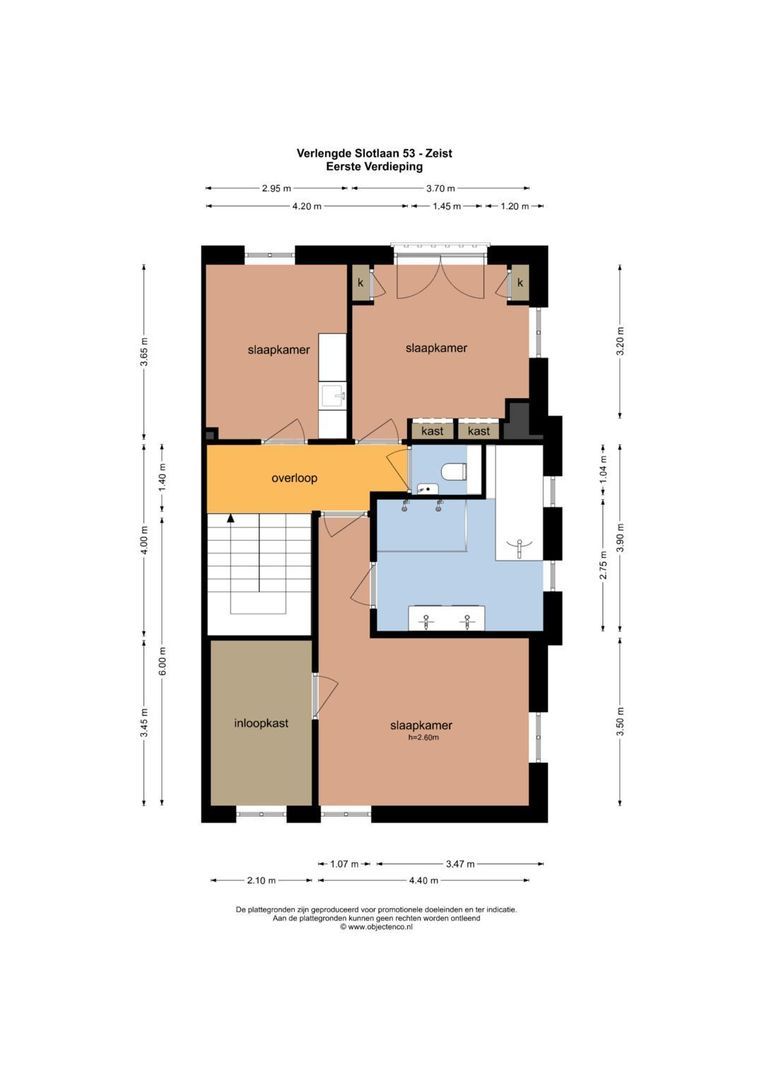 Verlengde Slotlaan 53, Zeist plattegrond-2